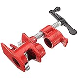 Pipe Clamp Pipe Screw Clamps Woodworking Clamp Screw Clamp Set Handkurbel Rohrschelle Wird in Möbelfabriken Montage Spleißen Dekorieren von Häusern Wasserrohrbefestigungsclips Verw