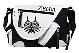WANHONGYUE The Legend of Zelda Spiel Messenger Bag Canvas Umhängetasche Kuriertasche Schultertasche für Reise Arbeit und Schule Schwarz / 3