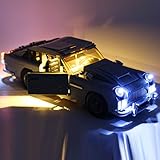 Sungvool Lichtset für Lego Creator-Experten James Bond Aston Martin DB5 Modell - LED-Lichtset Kompatibel mit Lego 10262 (Nicht im Lieferumfang des Modells enthalten)