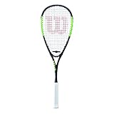Wilson Squash-Schläger, Blade, Unisex, Grifflastige Balance, Schwarz/Grün, WRT916730