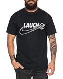 Lauch Herren T-Shirt Cooles lustiges Fun-Shirt, Farbe:Schwarz, Größe:XL