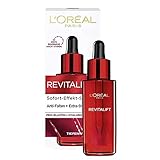 L'Oréal Paris Hyaluron Sofort Effekt Serum, Tiefenwirksame Anti-Aging Gesichtspflege zur Minderung von Falten, Mit Hyaluronsäure und Pro-Elastin, Revitalift, 1 x 30