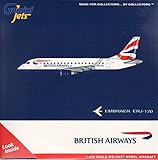 GJBAW1517 Embraer 170 British Airways CityFlyer G-LCYG Scale 1/400