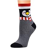 VICIKON 1 Paar Damen Winter Socken Weihnachtssocken Warme Haussocken Weihnachten Thermosocken Wintersocken Kuschelsocken Damen Thermosocken Damen 39-42 Unisex Sportsocken Sportsock