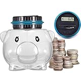 Digital Münze Bank Münze Bank Digital Aufbewahrungsbox Für Euro Digitale Sparschwein Zähler Geld Münzen Aufbewahrungsbox Zähler Münzen Münze Spartopf Geld Saving Box Für Kinder Und Erwachsene E