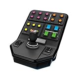 Logitech G Saitek Farm Sim Controller, Farming Simulator mit Steuerpult und Controller, 25 programmierbare Tasten, Tempomat, Schraubengewinde-Justierung, USB-Anschluss, PC/Mac/PS4 - Schw