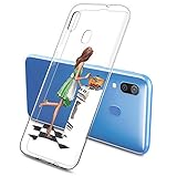 Suhctup Kompatibel mit Samsung Galaxy S3 Mini / 8190 Hülle - Silikon Transparent Weiche Durchsichtig Dünn Handyhülle, Slim Stoßfest Soft TPU Back Cover Handytasche [ Mädchen Serie ]