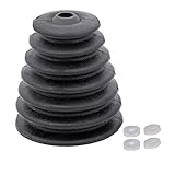 Nuluxi Bohrer Staubschutz Gummi Staubdicht Gehäuse Staubabsaugadapter Staubfänger für Bohrstaub Düse Professional elektrische Bohrhammer Staub Abdeckung Praktisch Staubdichtes Gerät (Schwarz)