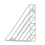 XHXseller An der Wand befestigtes Dreieck-hängendes Bücherregal, Eisenstruktur-praktisches Wand-hängendes Bücherregal, Metallzeitschrift-Zeitungshalter-D