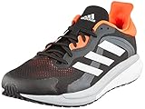 adidas Herren Solar Glide 4 Laufschuh, Cblack Gretwo Solred, 42.5 EU