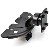 AutoScheich® CD DVD Schlitz Navi Halter Halterung für Becker active.6 active.5 CE LMU transit.5 Assist 7934 Falk Medion 4 Krallen Loch GPS Monitor DVD Play