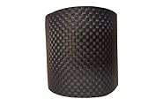DD 19 cm x 30 m PVC Rattan Sichtschutzstreifen UV-Schutz für Balkon, Gartenanlagen, Camping und Freizeit (Anthrazit)