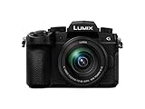 Panasonic DC-G91MEG-K Systemkamera mit 12-60 mm MFT Objektiv, 20 MP, Dual I.S., Hybrid-Kontrast-AF, 4K Fotokamera, schw