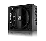 LC-Power LC550 PC-Netzteil 550W, Netzteil Gaming für PC, Active PFC, 80 Plus Platinum, 1000W Schwarz, 135 mm Fan (550W)