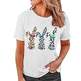 Lustiger Dabbing Osterhase 2022, Ostern 2022 T-Shirt Ostern Deko Geschenke Kinder - Osterhase Sonnenbrille Grün - Kinder Tshirts und T-Shirt für Damen H