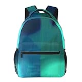 Niedliche Schön Streifen 3# Muster Canvas Rucksack Damen Mädchen Schulrucksack Schulranzen Teenager Schultaschen Freizeitrucksack Fashion Süße Mode Daypack Backpack für Frauen,Green2