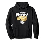 Lustiges Schlafsofa für Erwachsene mit Aufschrift 'Don't Worry I Pullout' Pullover H