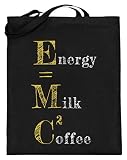 Nukular ENERGY=MILK COFFEE² - Jutebeutel (mit langen Henkeln)