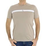 Calvin Klein Jeans Herren HORIZONTAL CK Panel Tee T-Shirt, String, S