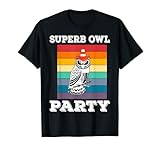 Tolle Eulen-Party – What We Do in the Shadows Eulen-Liebhaber, Retro-Stil T-S