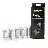 5er Pack Aspire Cleito Heads - 0.27 Ohm by Vap