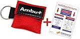 Set Ambu LifeKey (Rot) und Notfalltaschenk