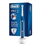 Oral-B PRO 2 2000 Sensitive Clean Elektrische Zahnbürste/Electric Toothbrush, mit 2 Putzmodi inkl. Sensitiv und visueller Andruckkontrolle für Zahnpflege, Designed by Braun, b