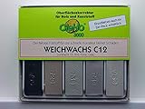 CleHo Weichwachs C12 - 5er Pack | Reparatur | Wachs | Holz | Möbel | Sortiment 10 | RAL-Töne, G