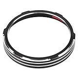 Yctze Tachometer-Zierblende Tacho-Zierblende Tacho-Zierring Tachometer-Zierring-Abdeckung Motorrad-Tachometer-Zierring-Anzeigen-Einfassungsring-Abdeckung Moto Motorrad für 883 1200 Dyna Street Bob Low