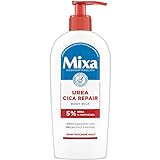 Mixa Urea Cica Repair Body Milk, beruhigende und schützende Körpermilch, mit Urea und Panthenol, für sehr trockene Haut, hochverträglich, 250