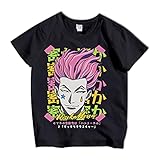 Japanisches Anime Hunter × Hunter Peripheral Loose Kurzarm-Stilvolles Print-T-Shirt für Baby oder Jungen und M