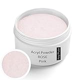 Acrylpuder 30g - Acryl Puder - Lufthärtendes Acrylpulver (Rose)