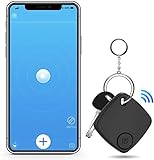 Schlüsselfinder – Schlüsselfinder mit App für Telefone, Geldbörse, Tasche, Schlüsselanhänger, Gepäck – Anti-Verlust-Bluetooth-Tracker-Gerät, austauschbarer Akk