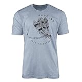 Hexapoda Herren T-Shirt Dragonfly EAU Zone Premium Clothing