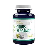 Citrus Bergamotte 500mg 90 Vegane Kapseln, LABORGEPRÜFT von AGROLAB DEUTSCHLAND, unterstützt den Blutzucker-Stoffwechsel, hohe Stärke Ergänzung