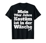 70er Jahre Kostüm Ist In Der Wäsche Retro Outfit Siebziger T-S