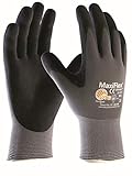 (3 Paar) ATG Handschuhe 34-874 Montagehandschuhe MaxiFlex Ultimate 3 x grau/schwarz 7