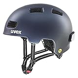 uvex Unisex – Erwachsene, city 4 MIPS Fahrradhelm, deep space mat, 55-58