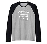 Ich liebe Colorado Vintage State Outline America wirklich Rag