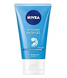 NIVEA Erfrischendes Gesichtswaschgel, 6er Pack (6 x 150 ml), belebende Gesichtswäsche mit Vitamin E und Hydra IQ, reinigende Hautpfleg