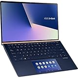 ASUS ZenBook 14 mit Screenpad 2.0, UX434FLC-A5179T (90NB0MP5-M04250) 35,5 cm (14 Zoll, Full HD, WV, matt),(Intel Core i7-10510U, NVIDIA GeForce MX250 (2GB), 16GB RAM, 512GB SSD, Windows 10) Royal B