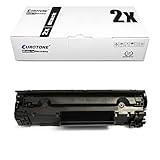 2X Eurotone Toner für Canon I-Sensys MF 4410 4430 4450 4550 4570 4580 4730 4750 4770 4780 4820 4870 4880 4890 dw d w DN n ersetzt 3500B002 728