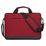 YQPWJ Rucksack Wasserdichte Laptop-Beutel-Kasten Für Macbook Air Pro Tablet-Taschen Notebook-Kasten-Hülsen-Handtasche Reisetasche Aktentasche,Rot,13-Z