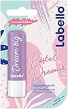 Labello Pastel Dreams Lippenpflegestift (4,8 g), Lippenpflege mit aufregendem Vanillearoma für natürlich schöne Lippen, pflegender Lippenbalsam ohne Mineralö