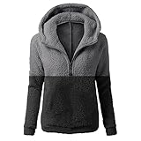 Mymyguoe Winterparka Parka Fleecejack Damenjacke Kapuzenjacke Winterjacke Damen GefüTterte Herbstmantel Oder FüR Mit Fell Schwarz Lang Sale Hurz GroßE GrößEn GüNstig Wintermantal PlüS