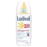 Ladival Empfindliche Haut Plus Sonnenschutz Spray LSF 30 - Parfümfreies Sonnenspray ohne Farb und Konservierungsstoffe - wasserfest, 150