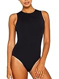 ESPRIT Damen Ocean Beach AY h.n.Swims Badeanzug, 001/BLACK, 40