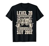 Level 20 Freigeschaltet Legendär seit 2002 20. Geburtstag T-S