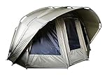 MK-Angelsport 'Fort Knox 2.0' 3,5 Mann 1-3 Dome Innenhöhe 1.9m Zelt Karpfenzelt Angelzelt Anglerzelt 2 Bivvy inkl. Gummihammer 2
