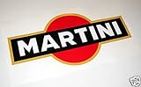 LE MANS MARTINI optik aufkleber großes logo PORSCHE LANCIA ALFA FOCUS